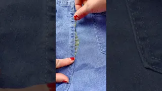 Learn to Fix Hole in Clothes Part 1976 #shorts