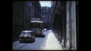 Streetcars of Lisbon, Portugal - June 1985