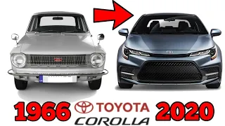 Toyota Corolla Evolution (1966 - 2020)