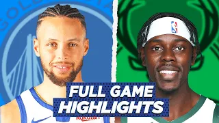 BUCKS vs GS WARRIORS FULL GAME HIGHLIGHTS | 2021 NBA SEASON