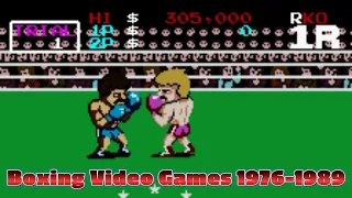 Boxing Video Games 1976-1989