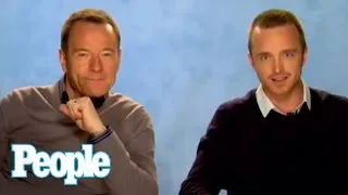 Aaron Paul Abuses Bryan Cranston's Emmy | Up Close | People