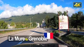 Driver's View: La Mure to Grenoble, France 🇫🇷