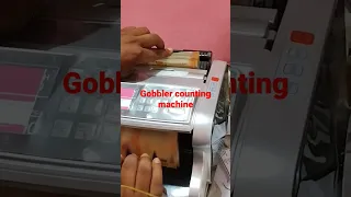 Gobbler Note Counting machine#Short#YouTubeshort#Fake Note detactive machine