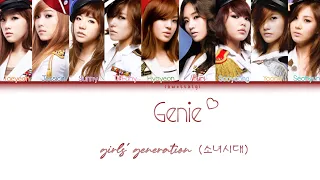 Girls' Generation/SNSD (소녀시대) - Genie/소원을 말해 봐(Tell Me Your Wish) Color Coded Lyrics-Han|Rom|Eng)