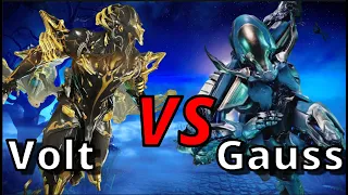 Warframe - Volt Prime Vs Gauss both with infested mobility