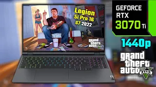 RTX 3070 Ti | Legion 5i Pro 16 G7 (2022) | GTA 5 | 1440p Benchmarks