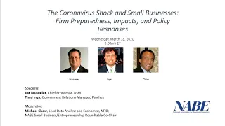 The Coronavirus Shock and Small Businesses: Firm Preparedness, Impacts, and Policy Responses