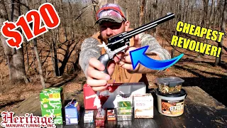 HERITAGE ROUGH RIDER REVIEW 22LR 22 MAGNUM