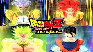 Dragon Ball Z Budokai Tenkaichi - All Ultimate Attacks (4K 60FPS)