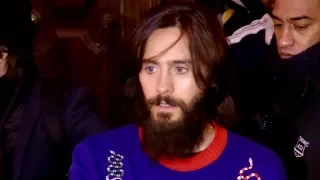 EXCLUSIVE: Jared Leto and Thirty second to mars band at C a Vous tv show in Paris