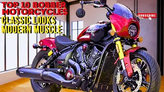 2024's Top 10 Bobber Motorcycles, Classic Looks, Modern Muscle