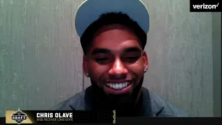 2022 NFL Draft: WR Chris Olave, Ohio St. Interview | New Orleans Saints