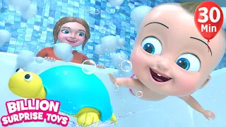 Bath Song part 2 - BillionSurpriseToys Nursery Rhymes, Kids Songs