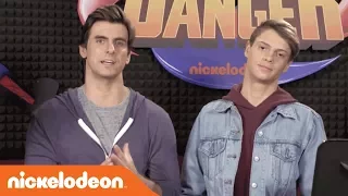 Go BTS of 'The Adventures of Kid Danger' w/ Jace Norman & Cooper Barnes | Nick