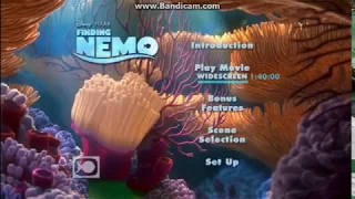 Opening To Finding Nemo 2003 DVD Disc 1 With Widescreen Version