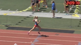 2016 TF - CIF-ss Div2 Prelims - Girls 800 (3 Heats)