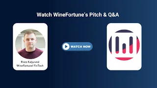 WineFortune pitch - FinTech Investment Opportunity