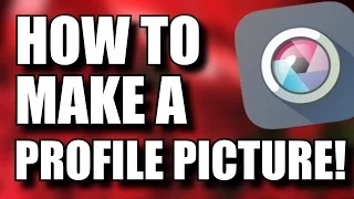 How to Make a YouTube Profile Picture with Pixlr!