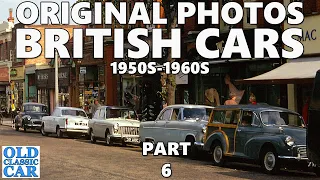 Original Photos of British Cars 1950s - 1960s Part 6 | Humber, Austin, MG & other classic cars