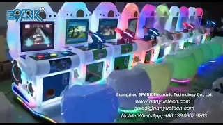 EPARK mini game pat music/shooting/racing video arcade machine for kids