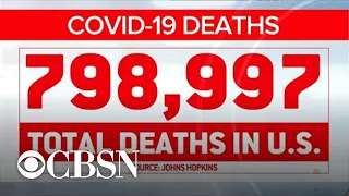 U.S. COVID-19 death toll approaches 800,000