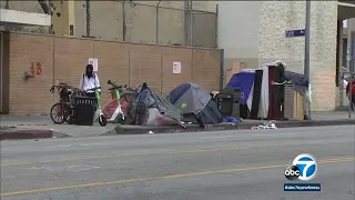 Patience wearing thin over return of large homeless encampment in Hollywood