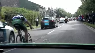 Sam Bennett's Impressive Bike Handling Skills! - Tour of Britain Stage 6