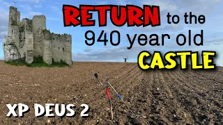 Return to the 900+ year old medieval fort with the XP DEUS 2. Can you help identify any items?