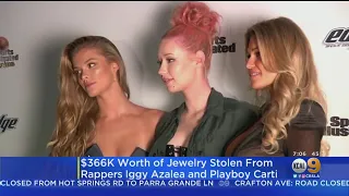 $366,000 Worth Of Jewelry Stolen From Rappers Iggy Aazalea and Playboi Carti