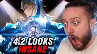 CRAZIEST GENSHIN IMPACT UPDATE YET | 4.2 LIVESTREAM REACTION