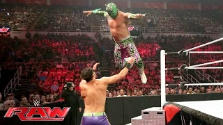 The Lucha Dragons vs. Breezango: Raw, July 11, 2016