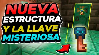 La NUEVA ESTRUCTURA de Minecraft y 🔑 LA MISTERIOSA LLAVE 🔑 👉 SNAPSHOT 23w45a - Minecraft 1.21