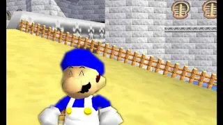 why u shouldnt touch mario spaghetti SM64 bloopers