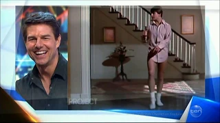 Tom Cruise LIVE explains the "Risky Business" Dancing scene!