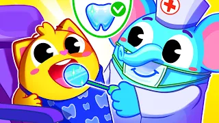 The Dentist for Kids 😿| Funny Songs For Baby & Nursery Rhymes by Toddler Zoo