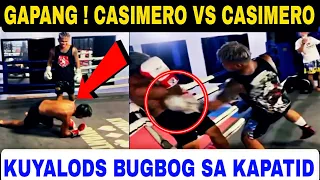 BAGSAK GAPANG ! CASIMERO VS CASIMERO kuyalods Jayson Casimero bugbug sa Kanilang Sparring