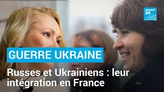 2 ans de guerre en Ukraine : l'intégration des Ukrainiens et des Russes en France • FRANCE 24