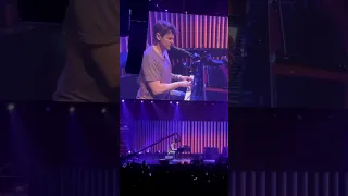 John Mayer New Light — Live Piano Version at Golden 1 Center Sacramento OMG #Johnmayer #live