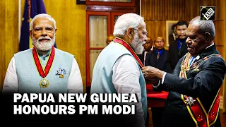 Unprecedented honour for India; Papua New Guinea confers highest civilian award to PM Modi
