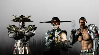 Mortal Kombat X Mobile. Обзор Тёмного Рейдена , Призрак Кун Лао и Джакса Бриггса.