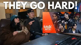 SB19 PERFORMS MANA LIVE ON WISH 107.5 BUS! (Couple Reacts)