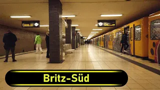 U-Bahn Station Britz-Süd - Berlin 🇩🇪 - Walkthrough 🚶