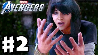 Marvel's Avengers - Gameplay Walkthrough Part 2 - Kamala Khan! New Normal! (PS4)