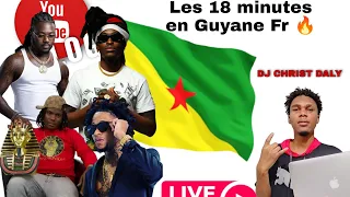 Les 18 minutes en Guyane Française 2023 mix avec KILLI, LION P, KENVYBZ, JHAYANAYI, #livestream