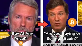 Michael Saylor Has CONVICTION On Bitcoin in Tucker Carlson Interview..