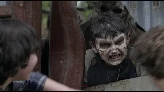 Gus Morgan's (Jeffrey Dean Morgan's Son) Walker Scene ~ The Walking Dead S11 Ep5