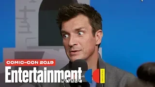 'The Rookie' Stars Nathan Fillion, Melissa O’Neil & Cast LIVE | SDCC 2019 | Entertainment Weekly