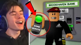 Druk niet op deze knop in Brookhaven... | Roblox