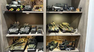 My 1/18 Scale Military Vehicle Model Collection (WW2 & Modern!)